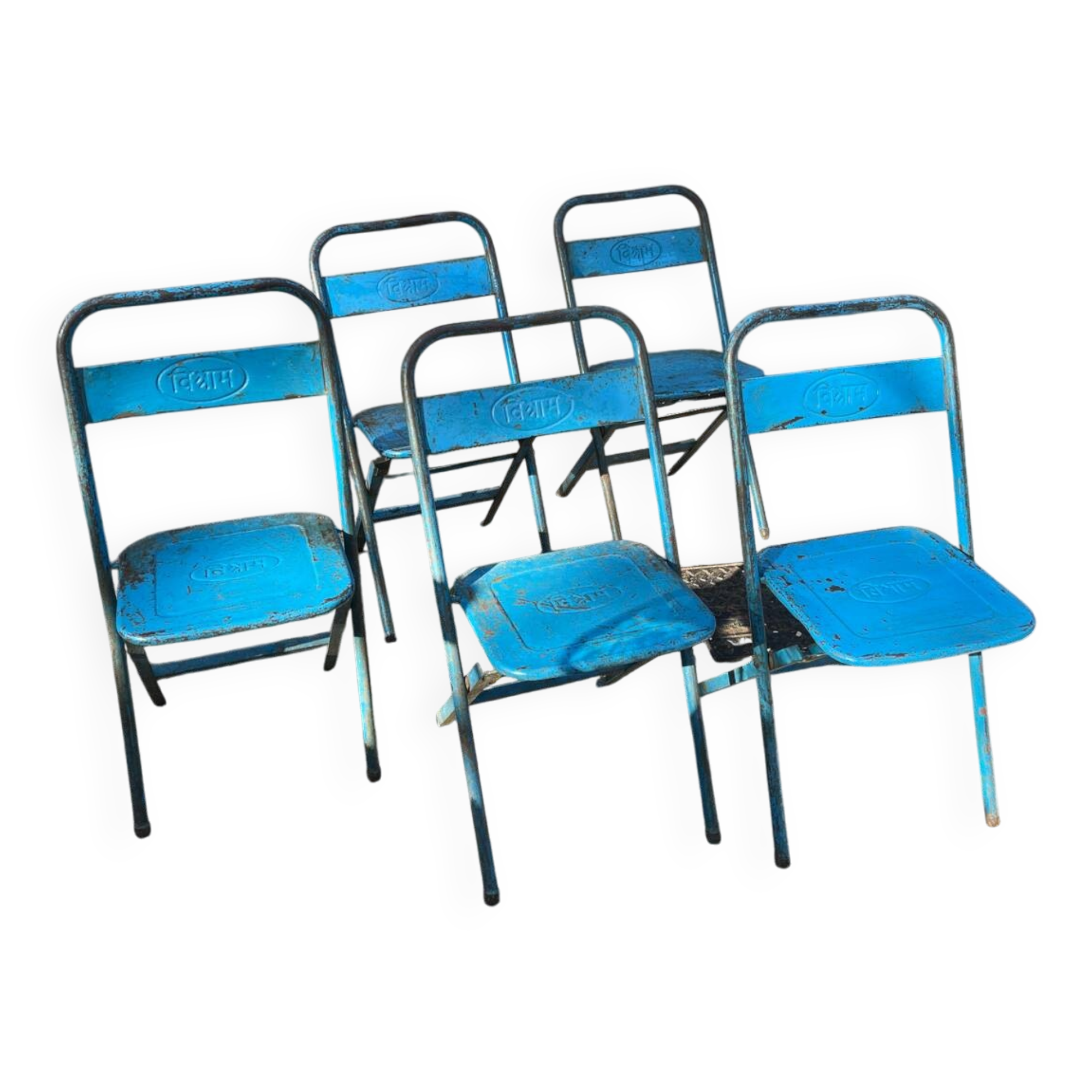 Chaise métalliques jardin et intérieur