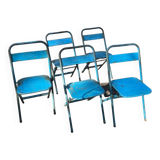 Chaise métalliques jardin et intérieur