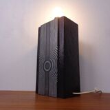 Brutalist table lamp from Temde, Switzerland, 1960s