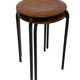 Set of 4 Vintage stools - work stool - Eromes Marko - 60s minimalist design