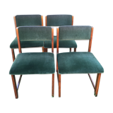 Four chairs with swivel back