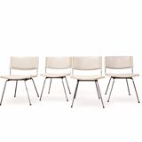 Danish Pedestal Dining Table and 4 Badminton Chairs by Nanna Ditzel for Kolds Savvaerk, 19