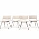 Danish Pedestal Dining Table and 4 Badminton Chairs by Nanna Ditzel for Kolds Savvaerk, 19