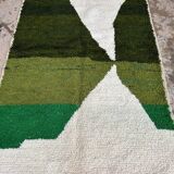 Handmade Berber Beni Ouraine rug, 100 x 300 cm