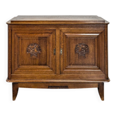 Art Deco oak sideboard
