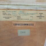 Tableau peinture XXe siècle  Louis Massoni expressionnisme