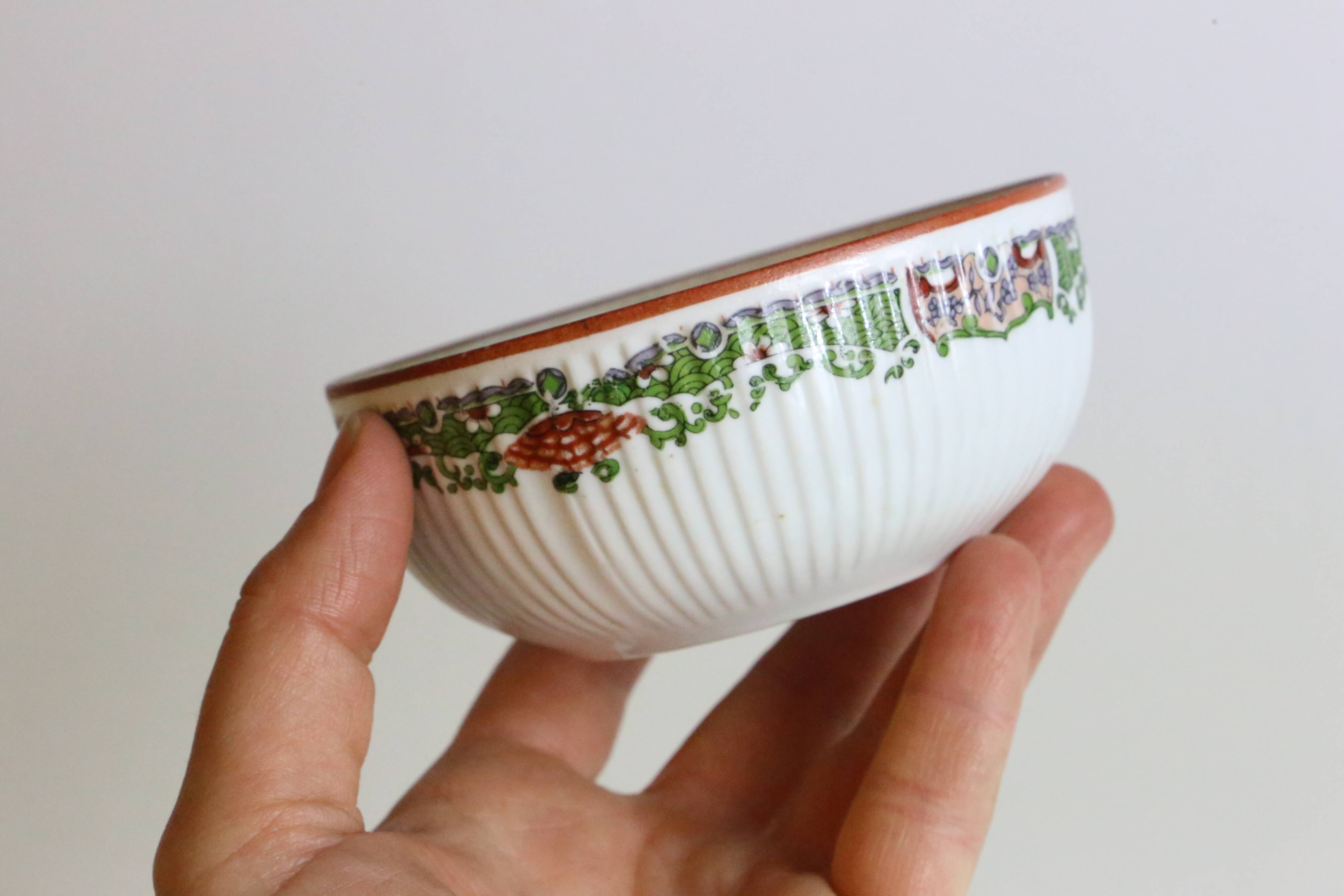 Butter maker in anvcian porcelain, vintage, France
