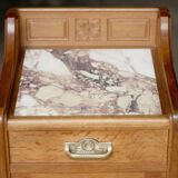 Art Nouveau bedside table in the style of Gauthier - Poisignon