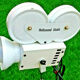 Metal Lamp to Pose Vintage Camera "Hollywood Studio"