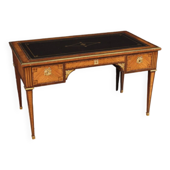 Elegant Napoleon III writing desk in Louis XVI style