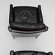 Pair of leather armchairs by Rudolf Bernd Glatzel for Kill International 1960