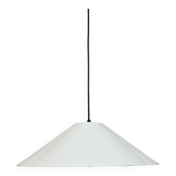 Lita 6047 White Pendant Light – Ø50 – 80s French Industrial Design