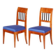 Set of Biedermeier Dining Chairs in Cherry Tree, 1820s
