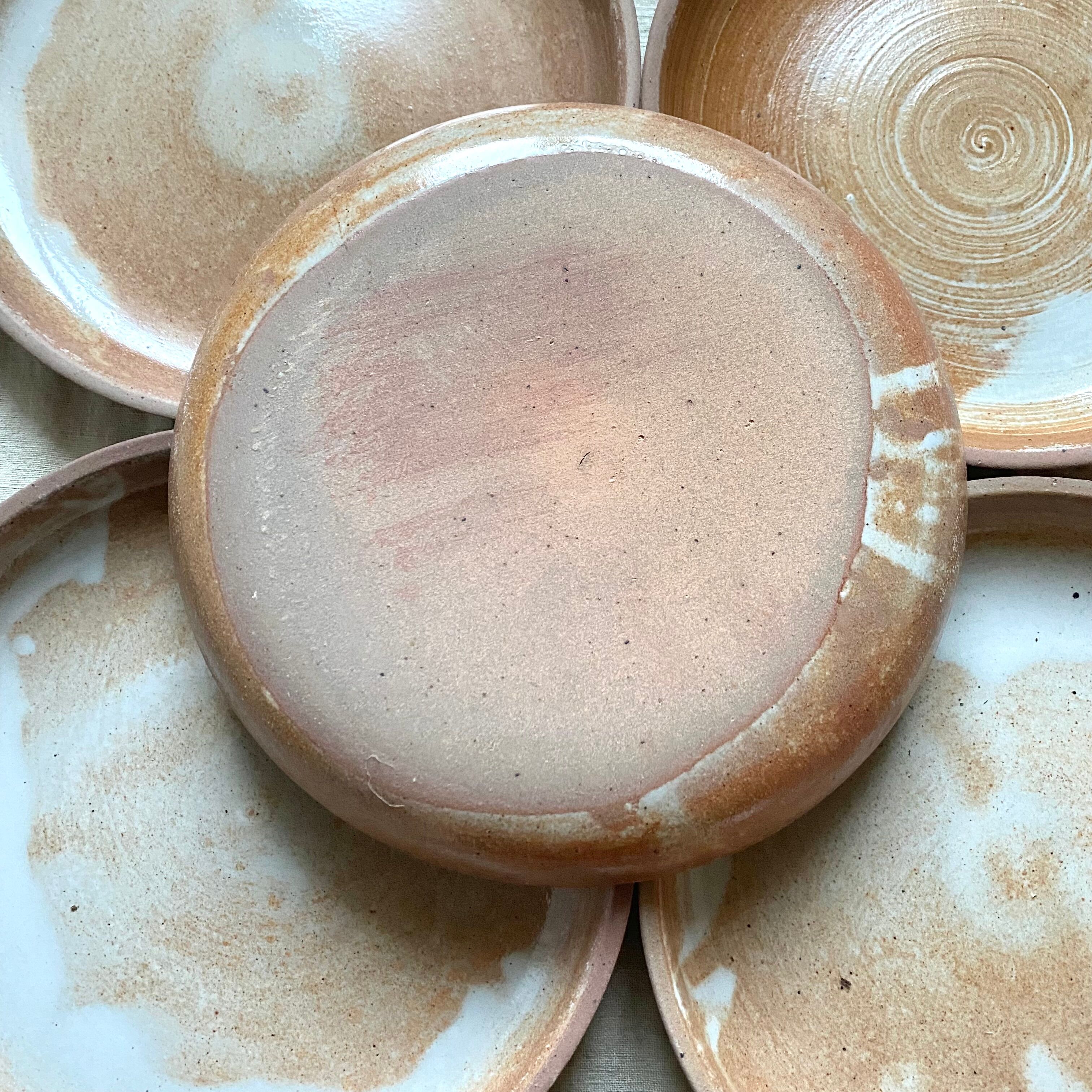 Vintage stoneware plates