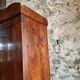Antique French pine bonnetière – rustic country wardrobe – circa 1900–1920