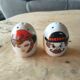 Salt and pepper shaker stoneware couple