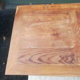 Wrought iron and bronze butcher's table