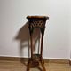 Rattan Plant Stand Cane Vintage Old Flower Vase Pot Garden Bamboo