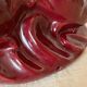 Bougeoir zoomorphe céramique rouge