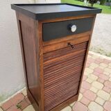 Vintage curtain binder cabinet