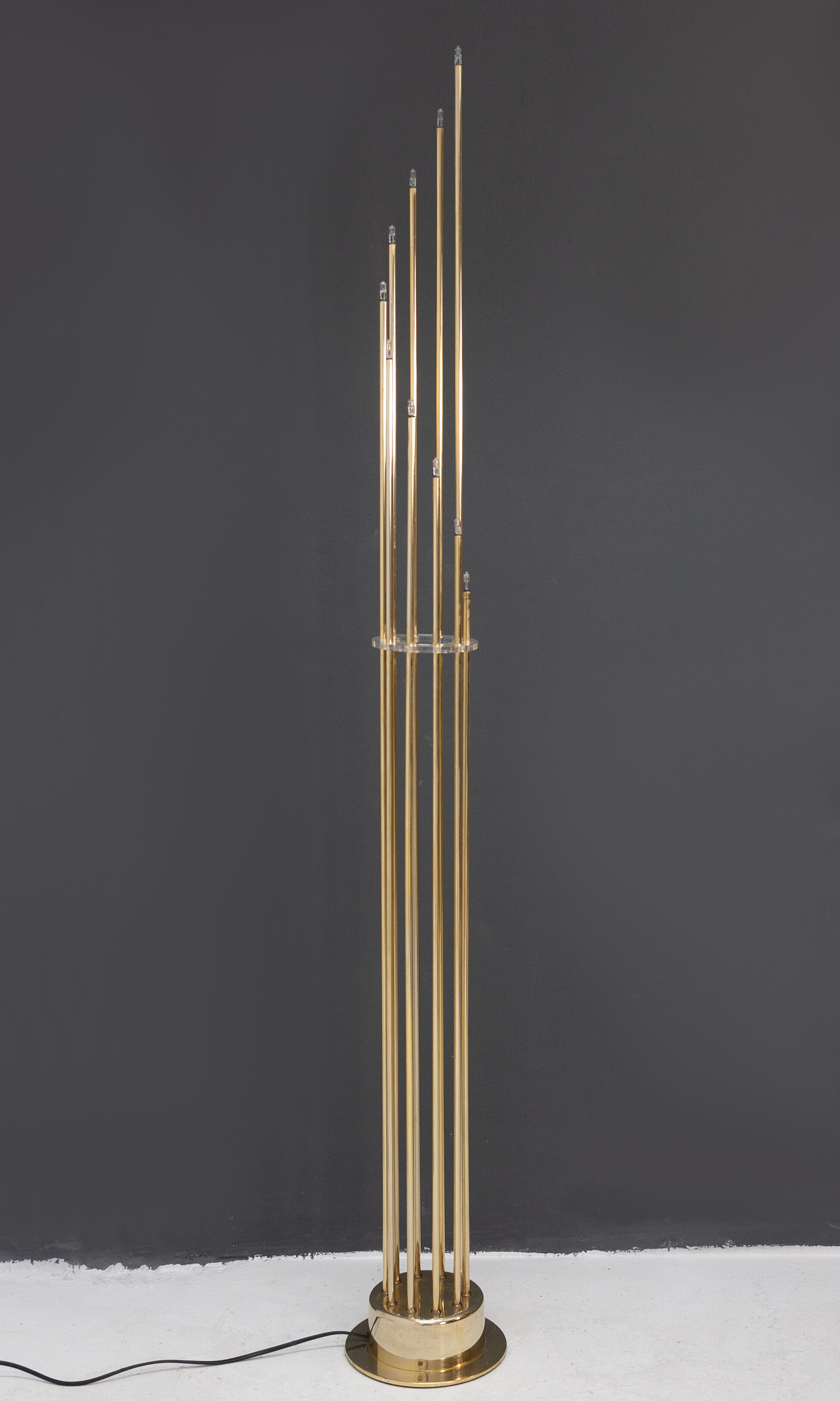Lampadaire en laiton
