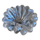 Vintage twisted crystal ashtray in the style of daum #d956