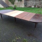 Mahogany dining table