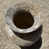 Terracotta pottery jar