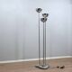 1970s Lamperti 3-Column Chrome Floor Lamp space age Italian Design