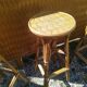 Vintage rattan bar