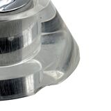 Space age lucite conical smoking set, Italy 1970