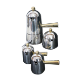 Four moka,coffee maker Carmencita design Marco Zanuso for Lavazza