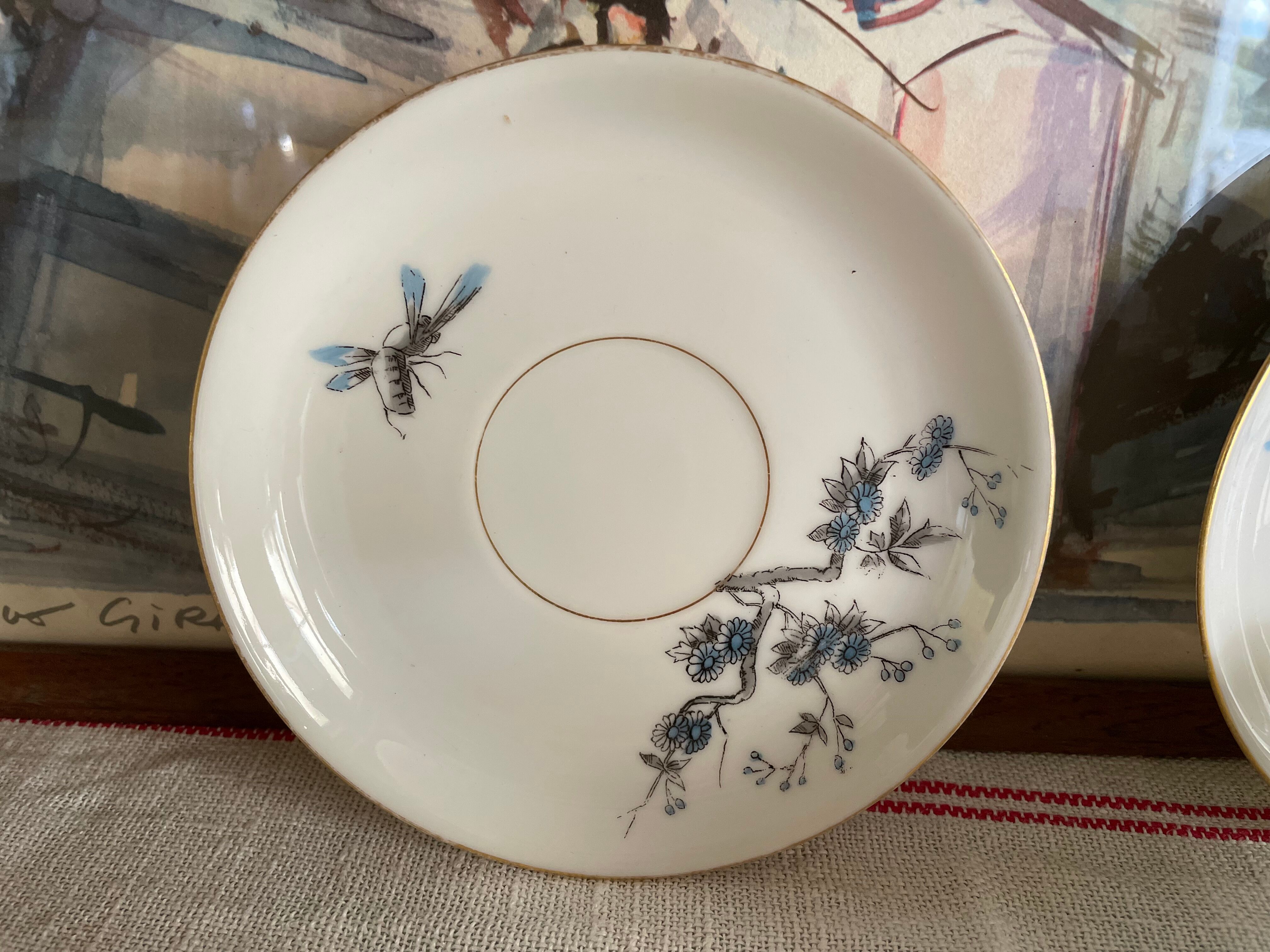 Fine porcelain tea cups