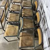 Lot de 13 chaises d'école stella