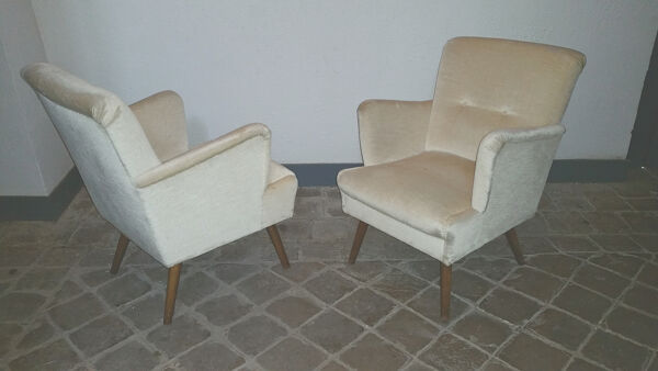 Canapé sofa années 50/60 original vintage design Organique