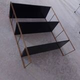 Vintage string metal shelves