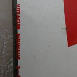 Total enamelplate two-sided, 60s