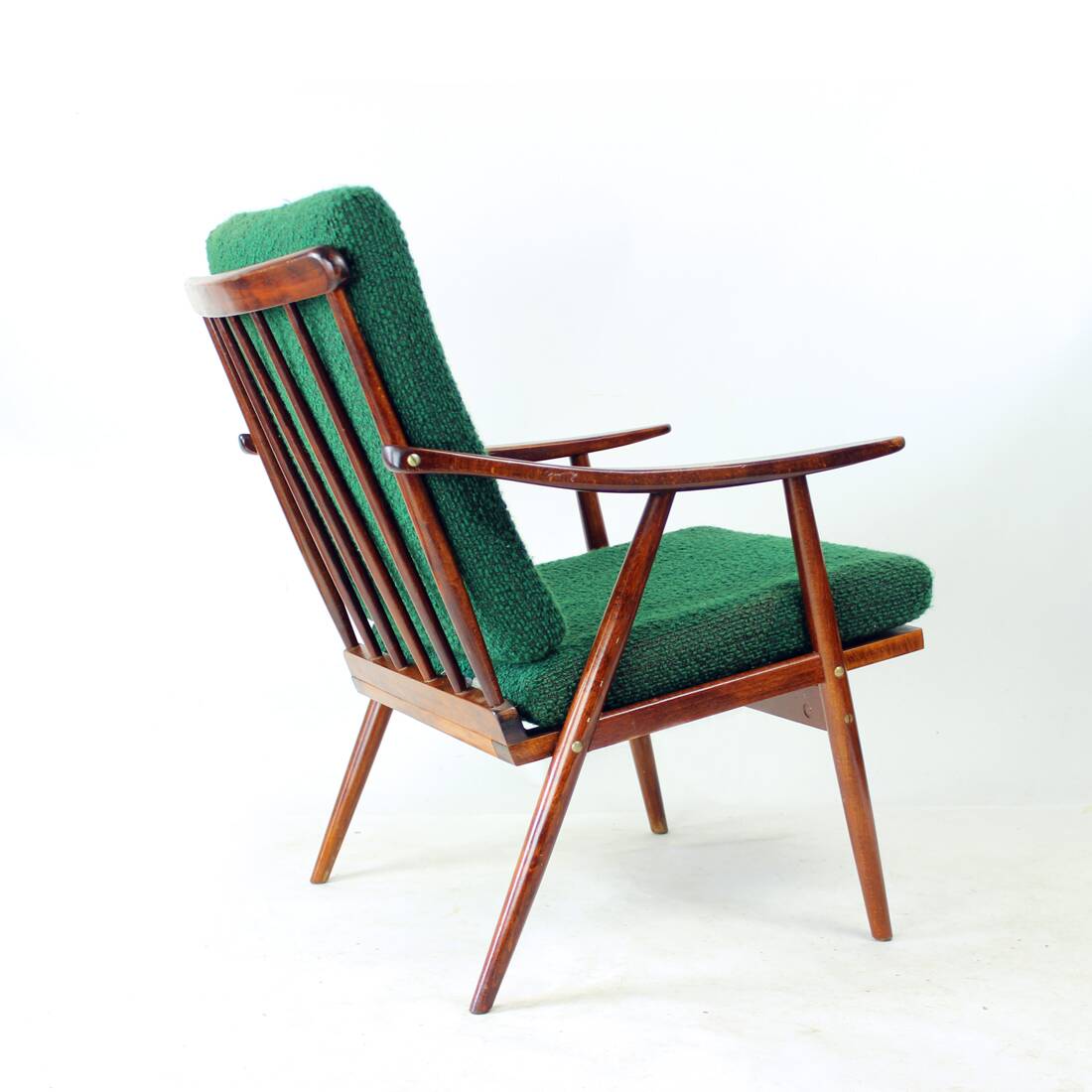 Fauteuil vintage Boomerang par Ton, Tchécoslovaquie 1960