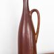Brown glazed ceramic vase by Gunnar Nylund for Rörstrand.