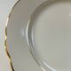 6 Villeroy & Boch Mettlach ivory and gold dessert plates
