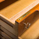 Model 75 Teak Desk by Gunni Omann for Omann Jun Furniture Factory, 1960s