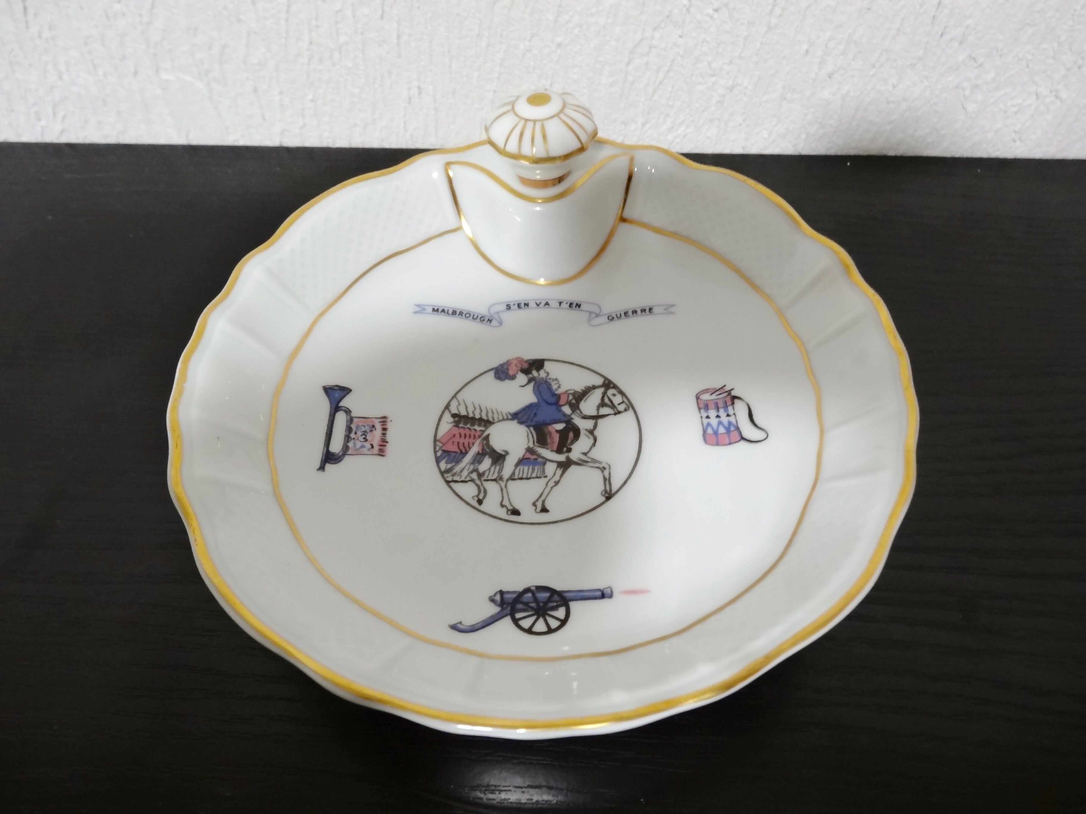Assiette Bebe A Bouillie Bernardaud Limoges Selency