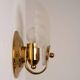 Paire d'appliques murales en coquillage par Deknudt