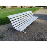 Wrought iron bench from the 60s