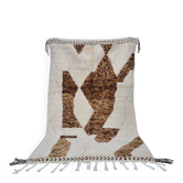 Tapis beni ouraine fait main traditionnelle artisanale taille 1,5/2,5 m