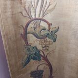 Superb early 19th century church tabernacle in gilded stuccoed wood