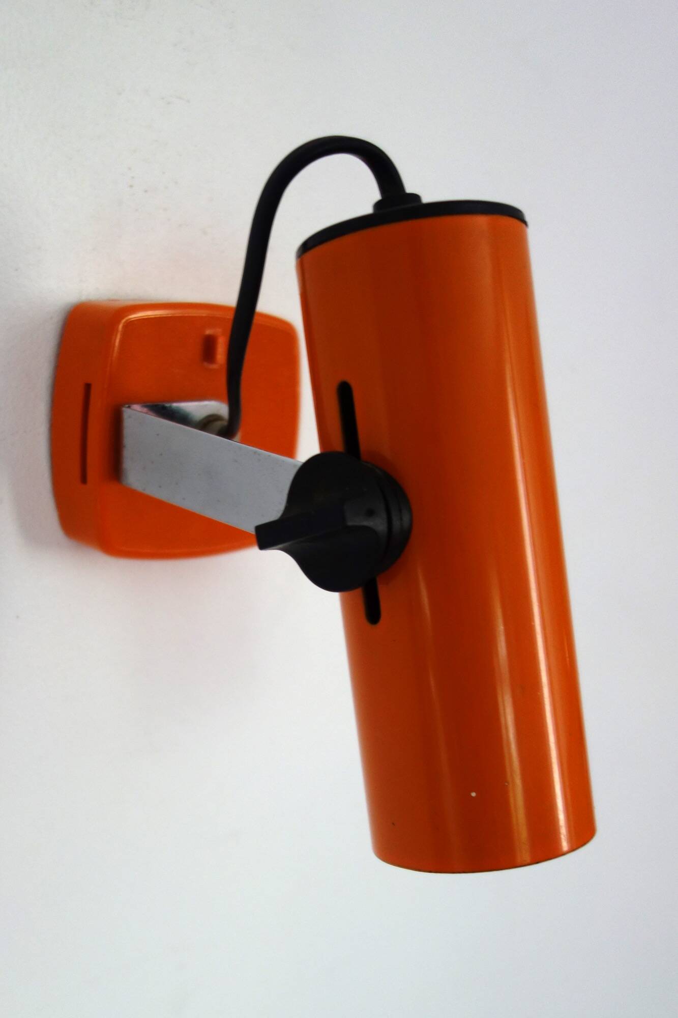 Targetti orange spot applique from the 60s/70s.