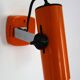 Targetti orange spot applique from the 60s/70s.