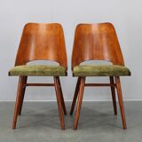 Set of four mid-century dining chairs TON 514 by Osvald Haerdtl, 1960s