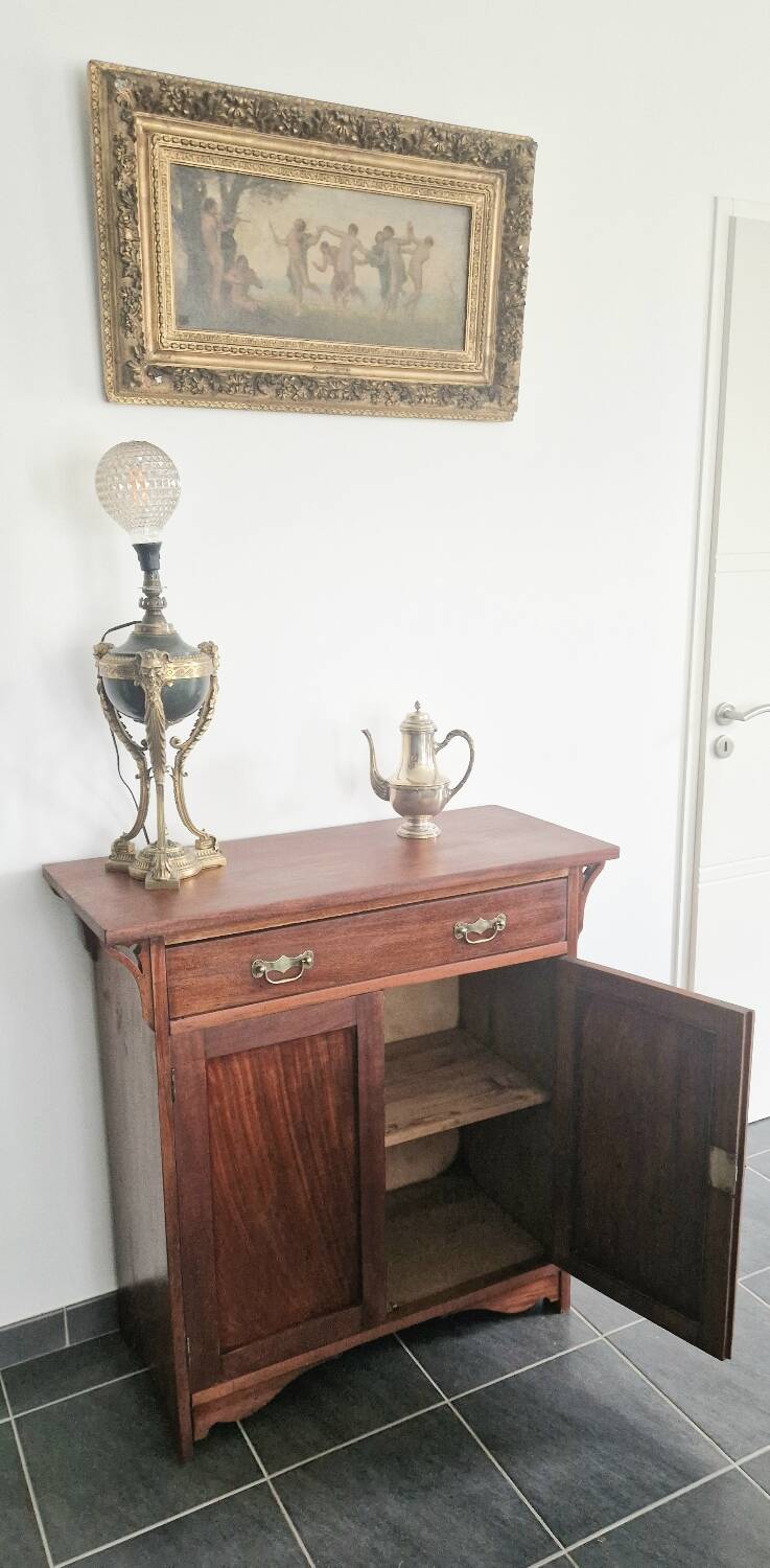 Antique mahogany sideboard signed Maple & Co, 19th century
